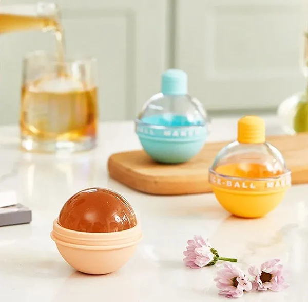 創意小燈泡冰球模具/6cm大冰球,慢慢融化/輕鬆脫模,不易融化